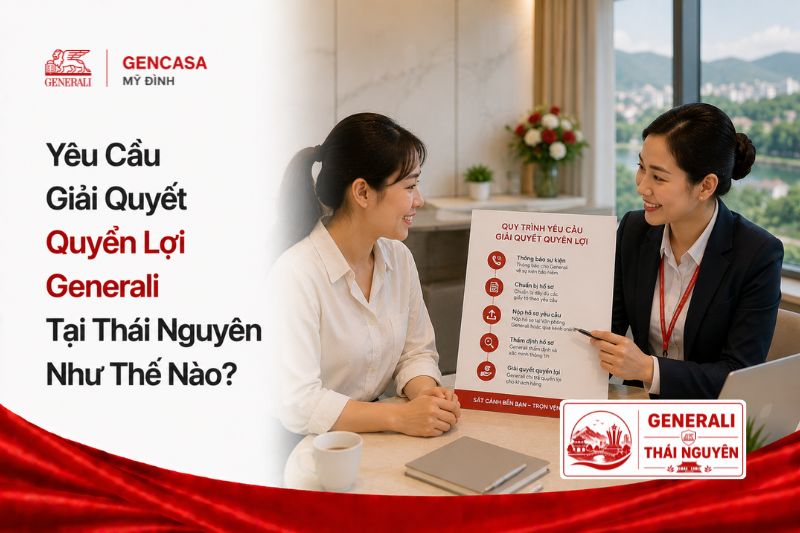 Yêu cầu giải quyết quyền lợi Generali tại Thái Nguyên như thế nào.