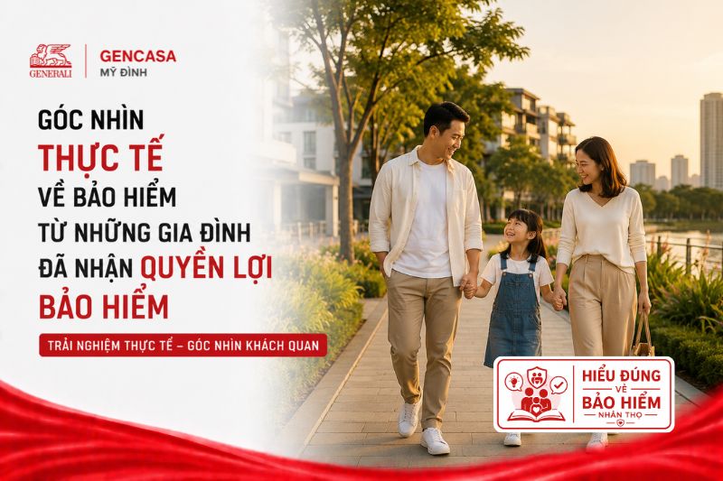 Góc nhìn thực tế về bảo hiểm từ những gia đình đã nhận quyền lợi bảo hiểm
