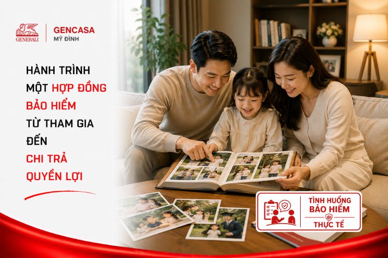 Hành trình một hợp đồng bảo hiểm từ tham gia đến chi trả quyền lợi