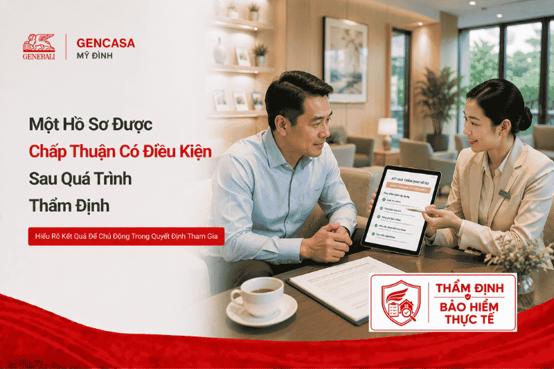 Một hồ sơ được chấp thuận có điều kiện sau quá trình thẩm định