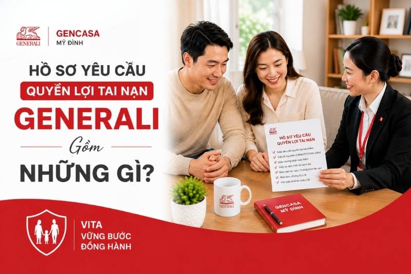 Hồ sơ yêu cầu quyền lợi generali gồm những gì