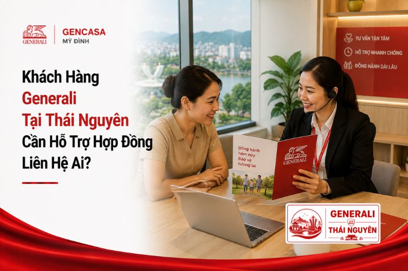 Khách hàng Generali tại Thái Nguyên cần hỗ trợ hợp đồng liên hệ ai.