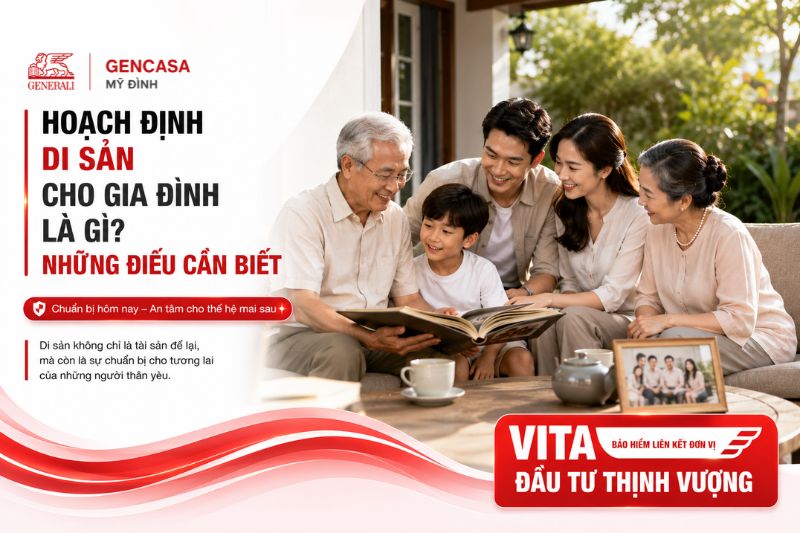Hoạch định di sản cho gia đình là gì