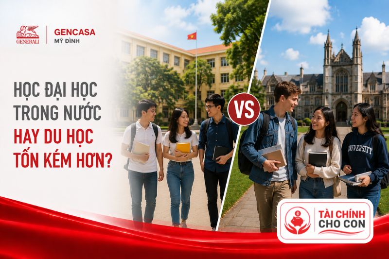 Học đại học trong nước hay du học tốn kém hơn