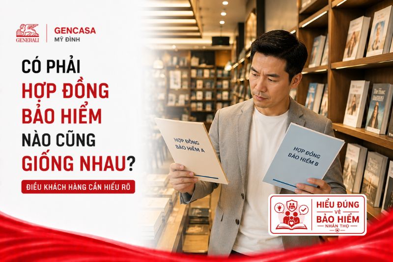 Có phải hợp đồng bảo hiểm nào cũng giống nhau