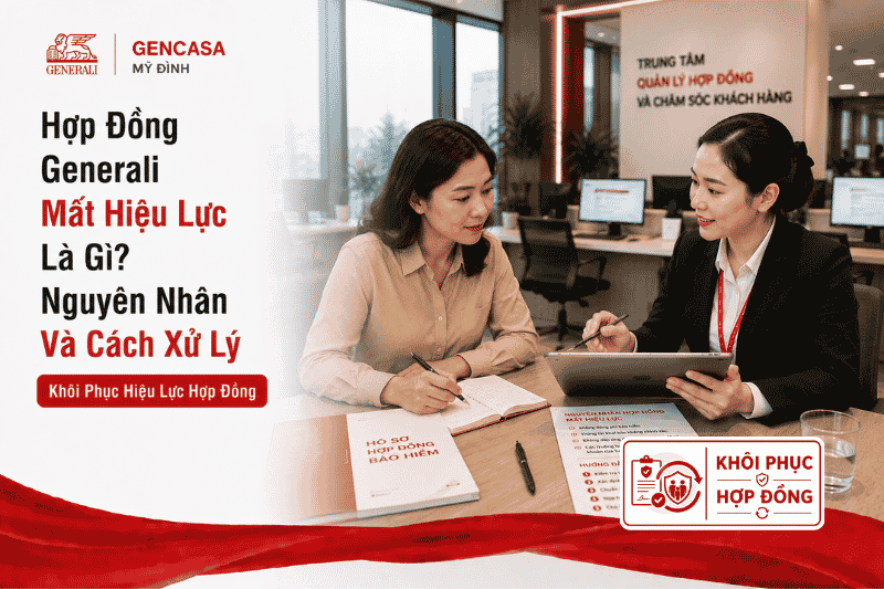 Hợp đồng generali mất hiệu lực là gì, nguyên nhân và cách xử lý