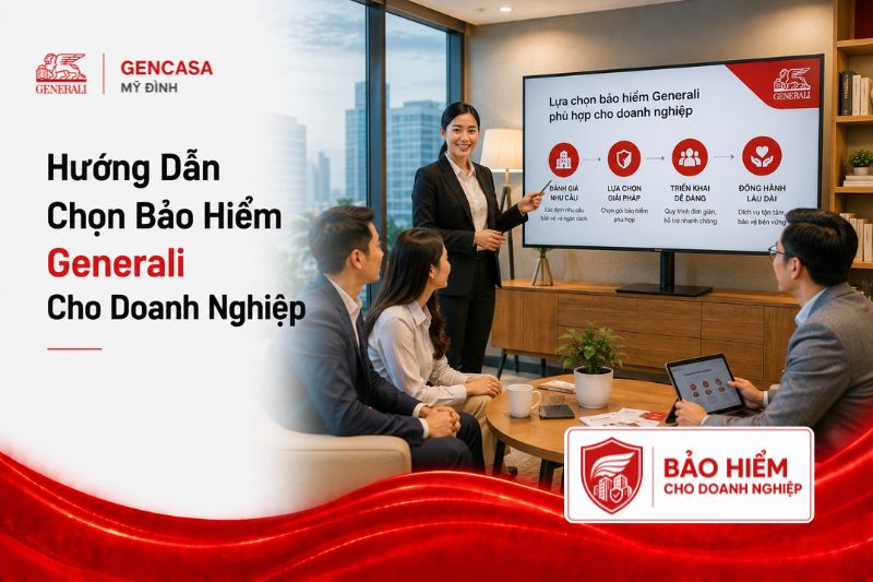 Hướng dẫn chọn bảo hiểm generali cho doanh nghiệp