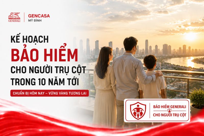 Kế hoạch bảo hiểm cho người trụ cột trong 10 năm tới