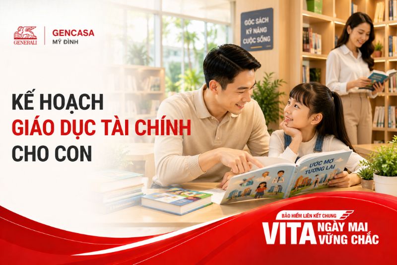 Kế hoạch giáo dục tài chính cho con