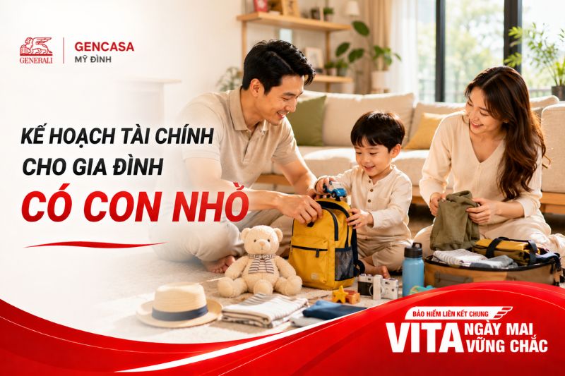 Kế hoạch tài chính cho gia đình có con nhỏ