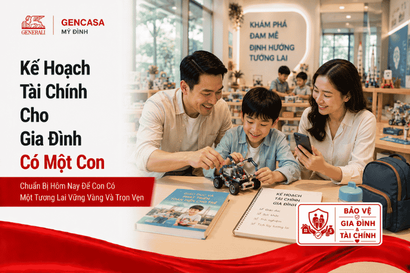 Kế hoạch tài chính cho gia đình có một con
