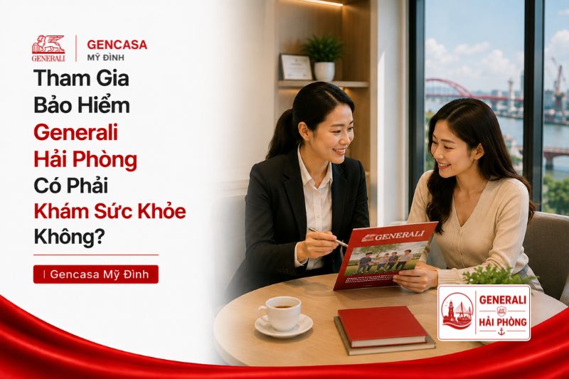 Tham gia bảo hiểm Generali Hải Phòng có phải khám sức khỏe không.