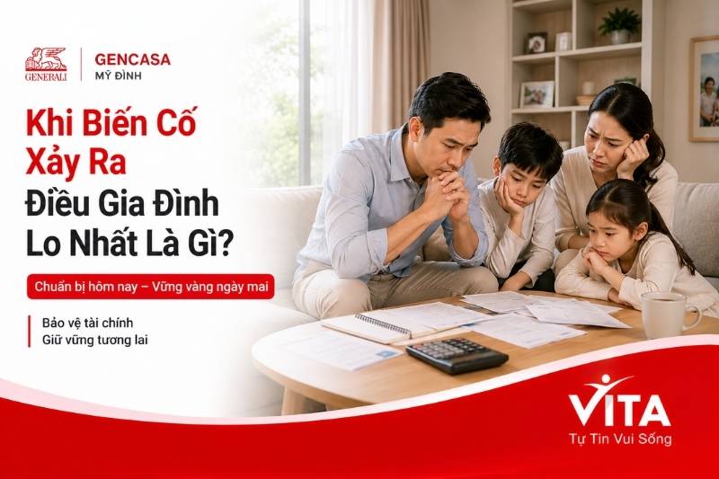 Khi biến cố sảy ra điều gia đình lo nhất là gì