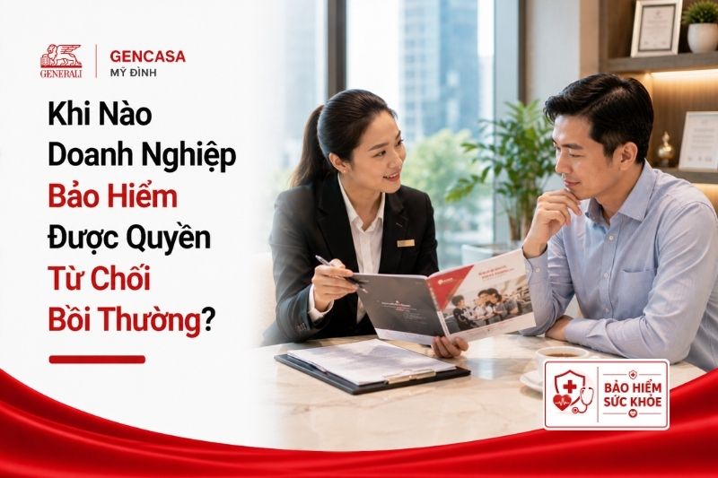 Khi nào doanh nghiệp bảo hiểm được quyền từ chối bồi thường.