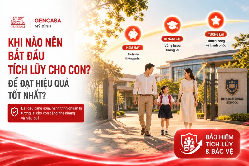 Khi nào nên bắt đầu tích lũy cho con