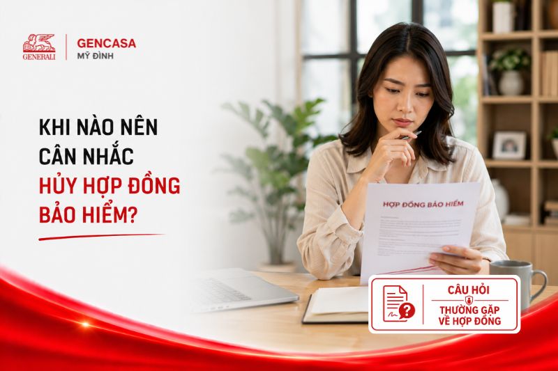 Khi nào nên cần nhắc hủy hợp đồng bảo hiểm