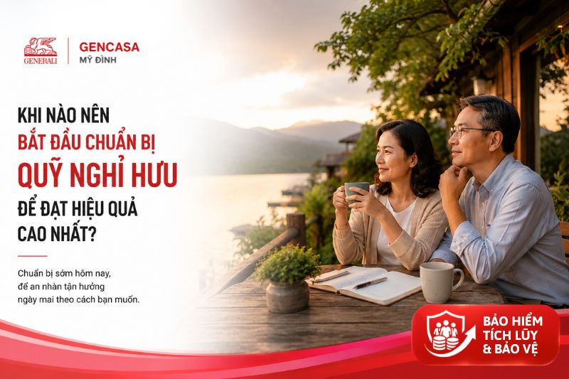 Khi nào nên bắt đầu chuẩn bị quỹ nghỉ hưu để đạt được hiệu quả cao nhất