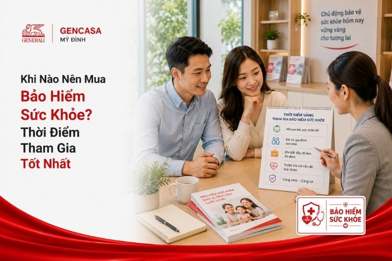 Khi nào nên mua bảo hiểm sức khỏe, thời điểm tham gia tốt nhất.
