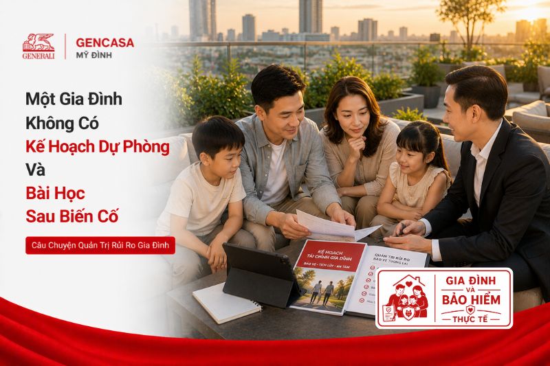 Một gia đình không có kế hoạch dự phòng và bài học sau biến cố