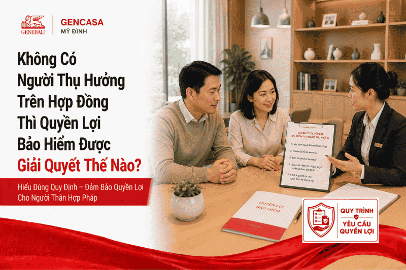 Không có người thụ hưởng trên hợp đồng thì quyền lợi bảo hiểm được giải quyết thế nào