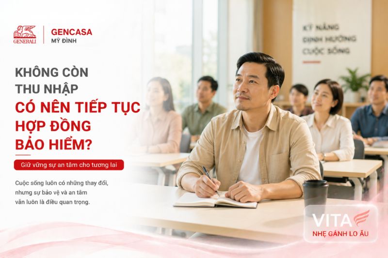 Không còn thu nhập có nên tiếp tục hợp đồng bảo hiểm