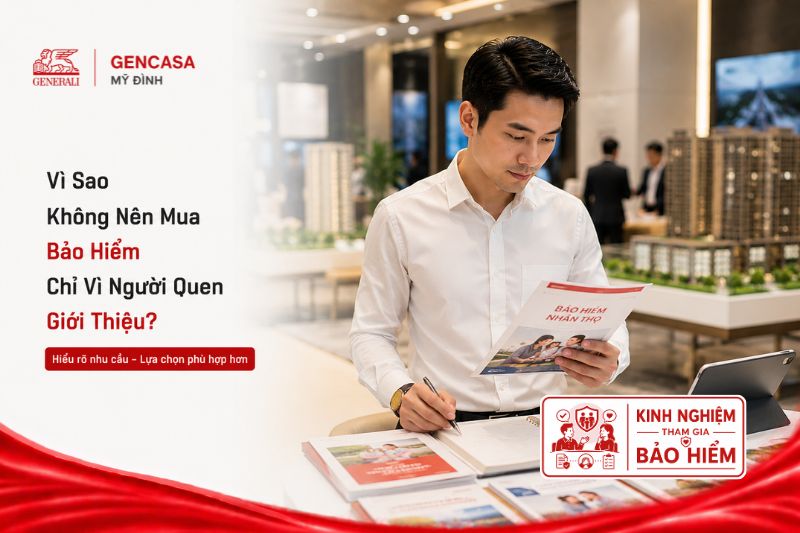 Vì sao không nên mua bảo hiểm chỉ vì người quen giới thiệu