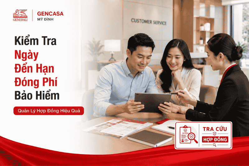 Kiểm tra ngày đến hạn đóng phí bảo hiểm