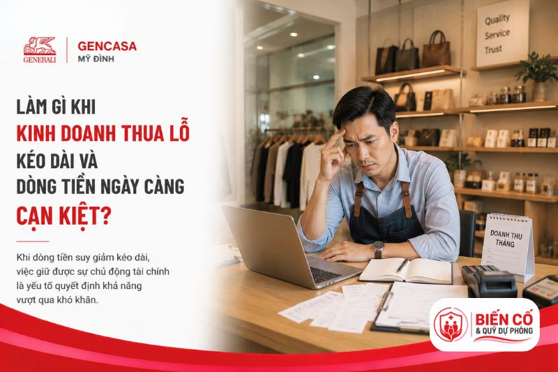 Làm gì khi kinh doanh thua lỗ kéo dài và dòng tiền ngày càng cạn kiện