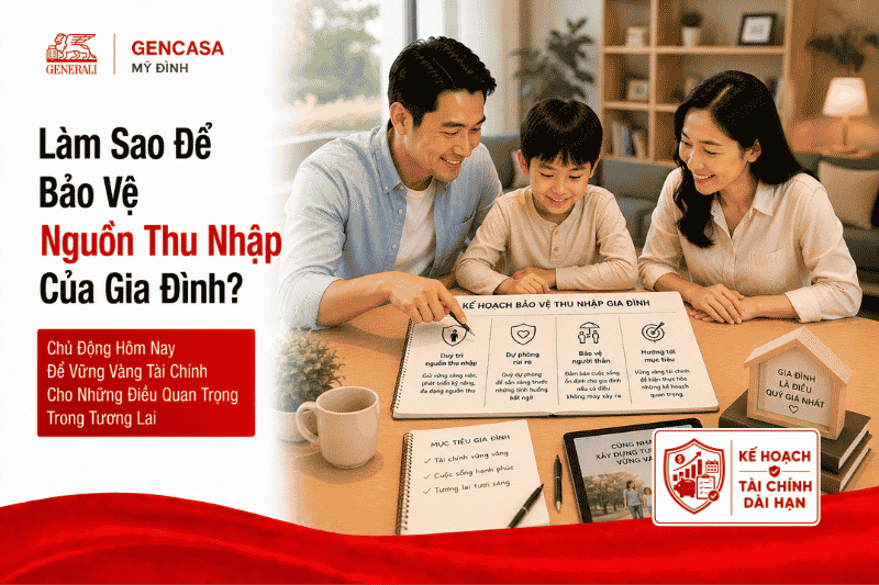 Làm sao để bảo vệ nguồn thu nhập của gia đình