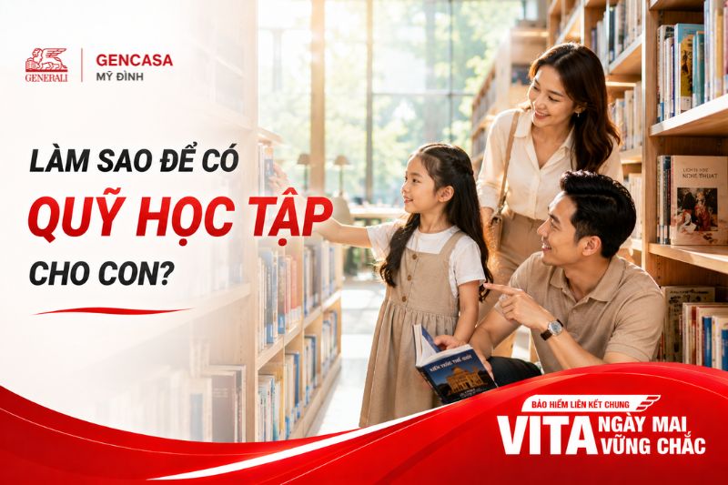 Làm sao để có quỹ học tập cho con