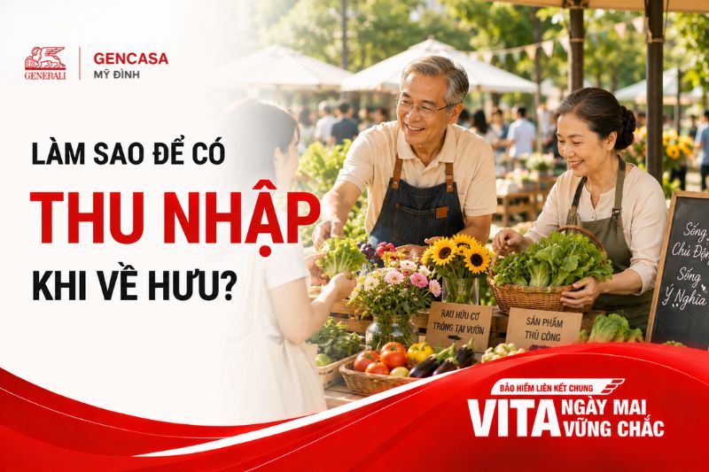 Làm sao để có thu nhập khi về hưu