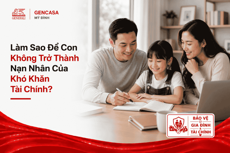 Làm sao để con không trở thành nạn nhân của khó khăn tài chính