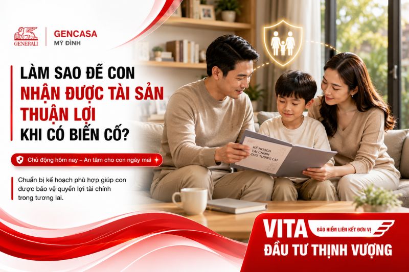 Làm sao để con nhận được tài sản thuận lợi khi có biến cố