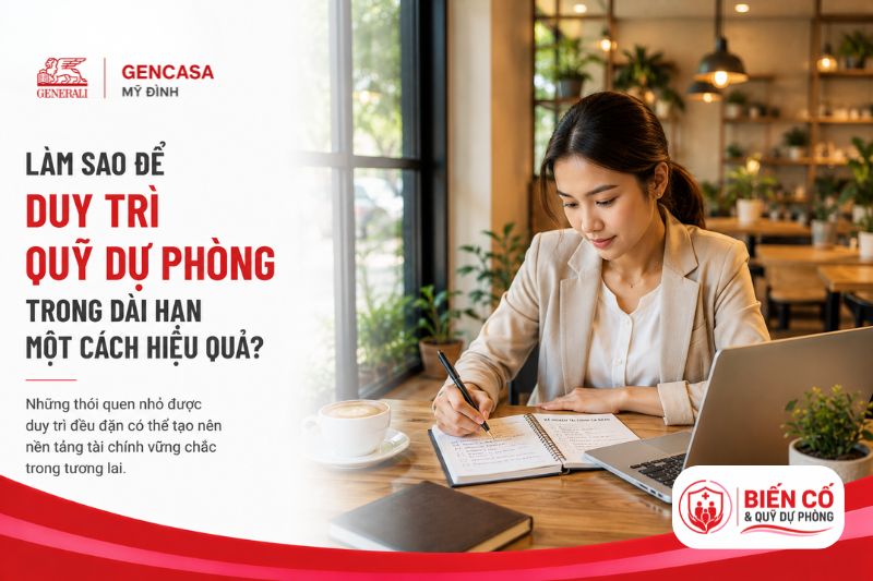 Làm sao để duy trì quỹ dự phòng trong dài hạn một cách hiệu quả