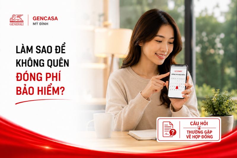 Làm sao để không quên đóng phí bảo hiểm