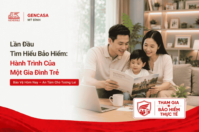 Lần đầu tìm hiểu bảo hiểm, hành trình của một gia đình trẻ