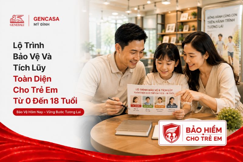 Lộ trình bảo vệ và tích lũy toàn diện cho trẻ em từ 0 đến 18 tuổi