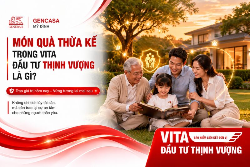 Món quà thừa kế trong vita đầu tư thịnh vượng là gì