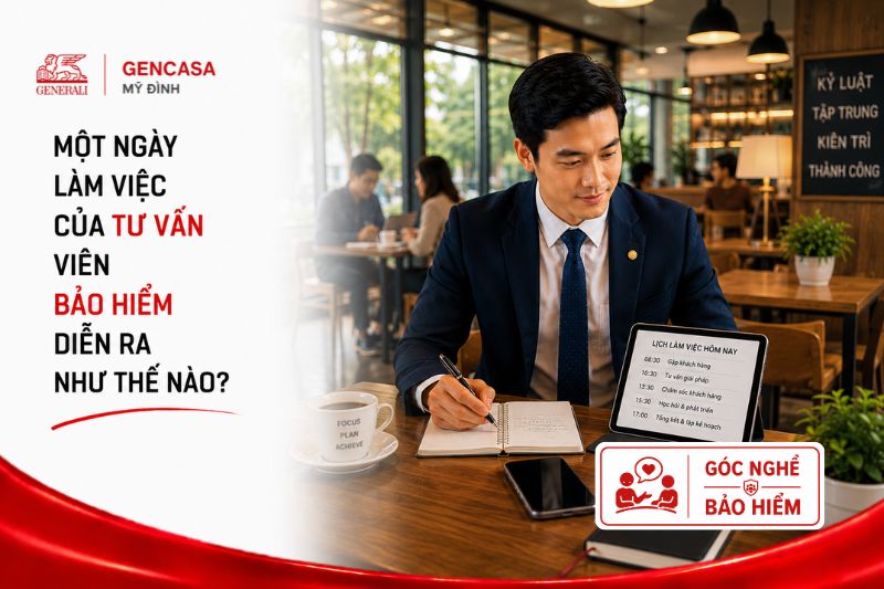 Một ngày làm việc của tư vấn viên bảo hiểm diễn ra như thế nào