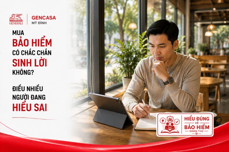 Mua bảo hiểm có chắc chắn sinh lời không, điều nhiều người đang hiểu sai