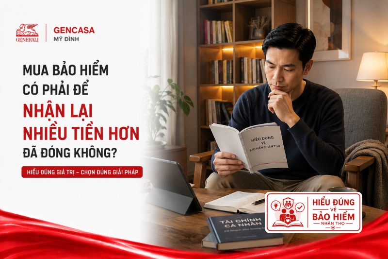 Mua bảo hiểm có phải để nhận lại nhiều tiền hơn đã đóng không