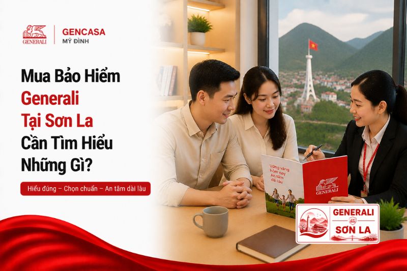 Mua bảo hiểm Generali tại Sơn La cần tìm hiểu những gì.