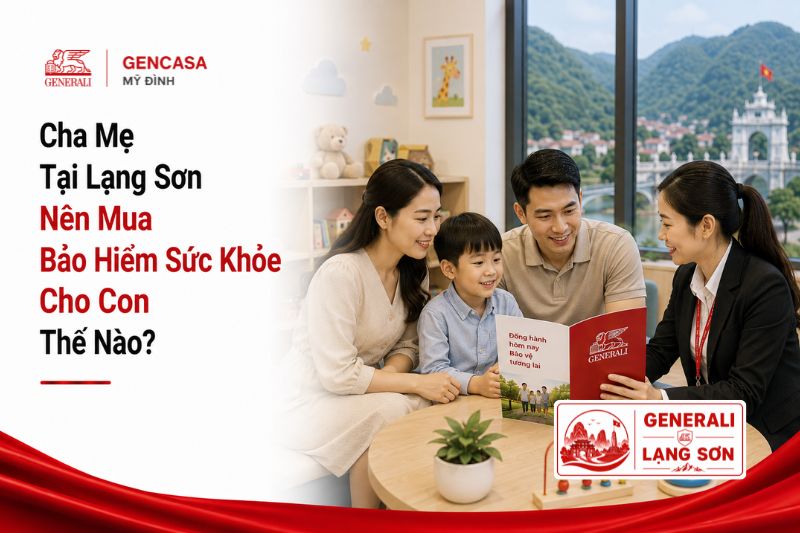 Cha mẹ tại Lạng Sơn nên mua bảo hiểm sức khỏe cho con thế nào.