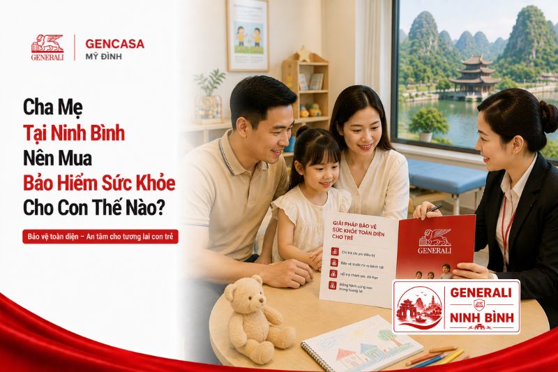 Cha mẹ tại Ninh Bình nên mua bảo hiểm sức khỏe cho con thế nào.