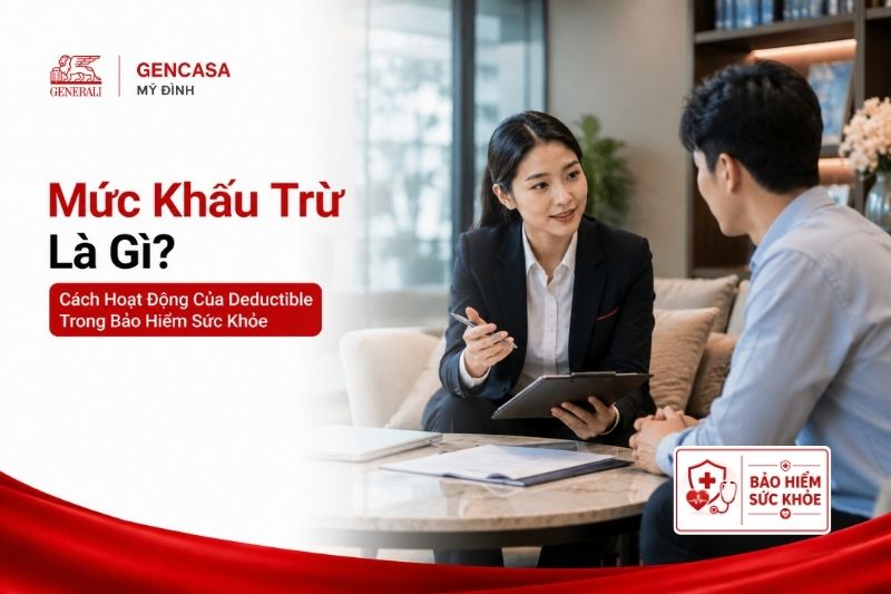 Mức khấu trừ là gì, cách hoạt động của deductible trong bảo hiểm sức khỏe.