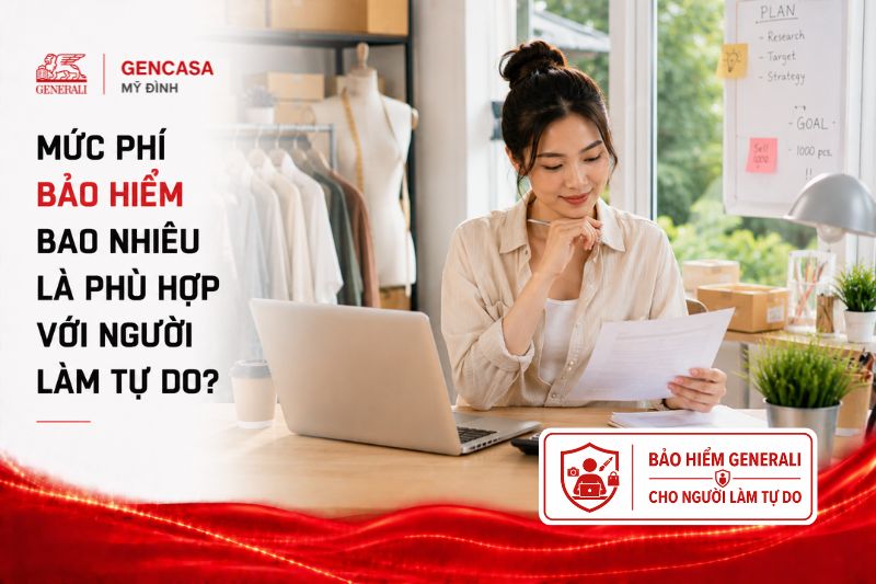 Mức phí bảo hiểm bao nhiêu là phù hợp với người làm tự do