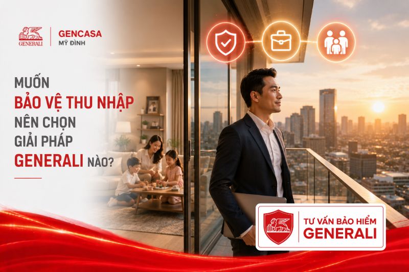 Muốn bảo vệ thu nhập nên chọn giải pháp generali nào