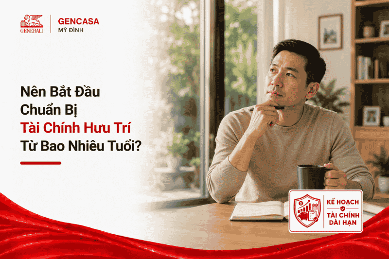 Nên bắt đầu chuẩn bị tài chính hưu trí từ bao nhiêu tuổi