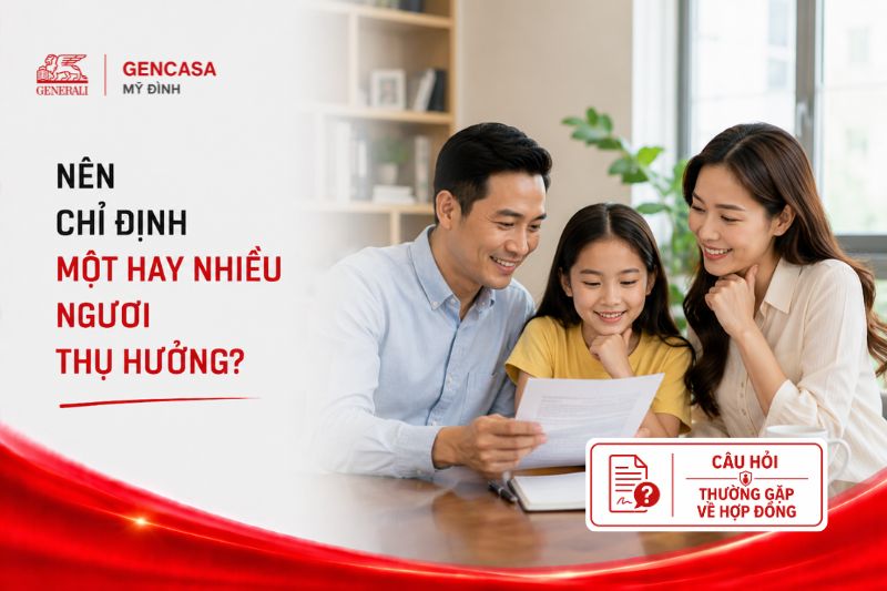 Nên chỉ định một hay nhiều người thụ hưởng