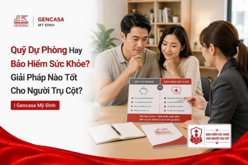 Quỹ dự phòng hay bảo hiểm sức khỏe, giải pháp nào tốt cho người trụ cột.